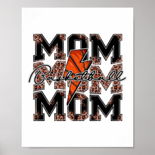 Sketch Mama Leopard Blitzschlag Sketch Game Day Poster