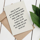 Sketch Marker Probe Dinner Einladung