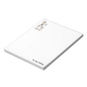 Sketch müde kochen entmutigt und chaotisch braucht notizblock (Rotiert)