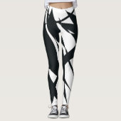 SKETCH MURALS SCHWARZ LEGGINGS (Vorderseite)