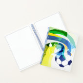 Sketch Notebook-Fußball-Ball Notizblock (Innenseite)