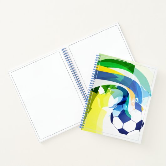 Sketch Notebook-Fußball-Ball Notizblock (Innenseite)