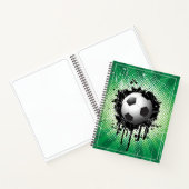 Sketch Notebook-Fußball-Ball Notizblock (Innenseite)