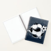 Sketch Notebook-Fußball-Ball Notizblock (Innenseite)