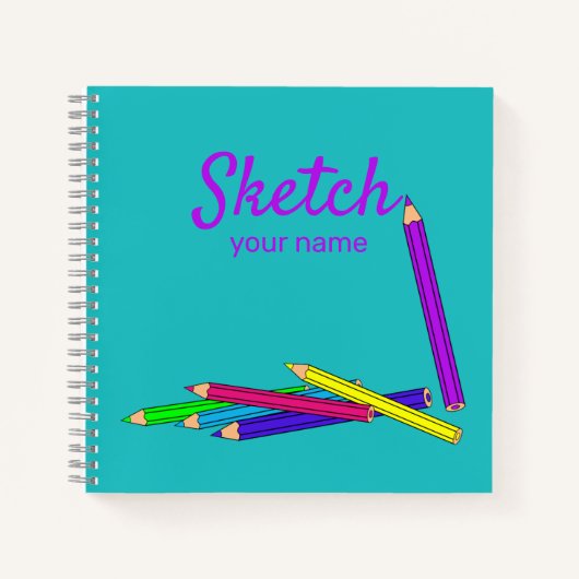 Sketch-Notebook Notizblock (Vorderseite)