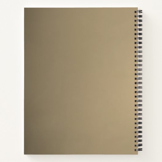 Sketch & Notebook SpiralNotebook Notizblock (Rückseite)