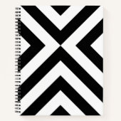 Sketch-Notes für schwarze und transparente Chevron Notizbuch (Vorderseite)