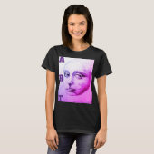 Sketch of a girl, study of da Vinci -D.C.B. 1989 T-Shirt (Vorne ganz)