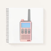 Sketch of modern walkie talkie notizblock (Vorderseite)