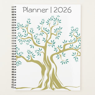 Sketch Olive Tree 2026 Planner - Mittelmeer Planer