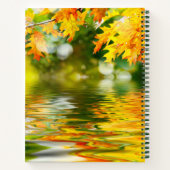 Sketch Pad Notebook-Autumn Waters Notizblock (Rückseite)