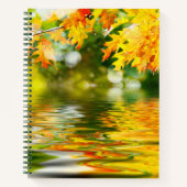Sketch Pad Notebook-Autumn Waters Notizblock (Vorderseite)