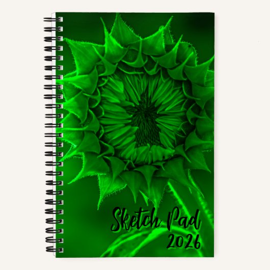 Sketch Pad Spiral Notebook Notizblock (Vorderseite)
