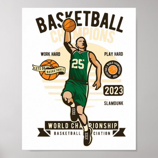 Sketch Player Game Coach Sport Lover Poster (Vorne)