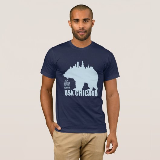 Sketch-Seminar 2024 in Chicago - T - Shirt (Vorne ganz)