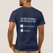 Sketch-Seminar 2024 in Chicago - T - Shirt (Rückseite)