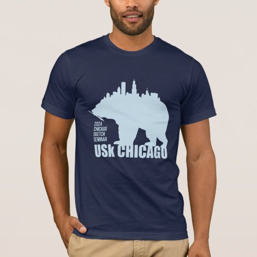 Sketch-Seminar 2024 in Chicago - T - Shirt (Vorderseite)