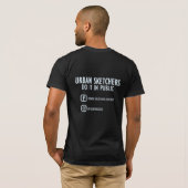 Sketch Seminar T - Shirt in den USA 2023 (Schwarz voll)