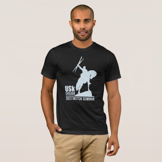 Sketch Seminar T - Shirt in den USA 2023 (Vorne ganz)