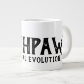 Sketch Southpaw (Die natürliche Evolution) Riesenm Jumbo-Tasse (Vorderseite Rechts)