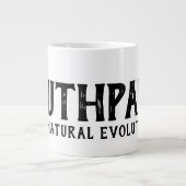 Sketch Southpaw (Die natürliche Evolution) Riesenm Jumbo-Tasse (Vorderseite)
