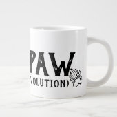 Sketch Southpaw (Die natürliche Evolution) Riesenm Jumbo-Tasse (Rechts)