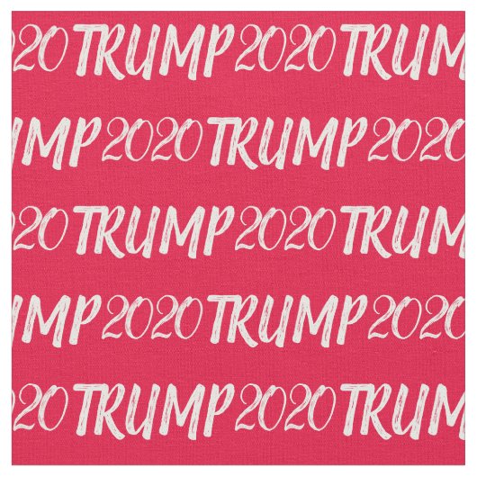 Sketch Text Donald Trump Muster 2020 Stoff (Nahaufnahme)