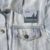 Sketch von Gorgeous Chicago Skyline Button (Beispiel)