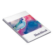 Sketchbook - Alkoholtink - Netzblock Notizblock (Rechte Seite)