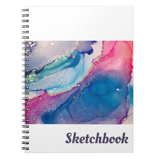 Sketchbook - Alkoholtinte Notizblock (Vorderseite)