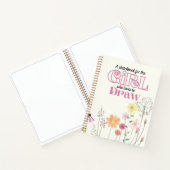 Sketchbook Art Notebook Zeichnend Blumencreme  Notizblock (Innenseite)