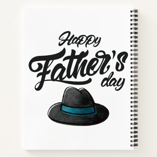 Sketchbook: Artistic Spiral Notebook Notizblock (Rückseite)