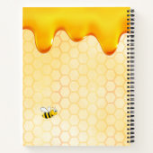 Sketchbook Bienenhonigtropfen Notizblock (Rückseite)