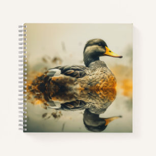 Sketchbook - Ente in Tan001 Notizblock