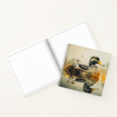 Sketchbook - Ente in Tan001 Notizblock (Innenseite)