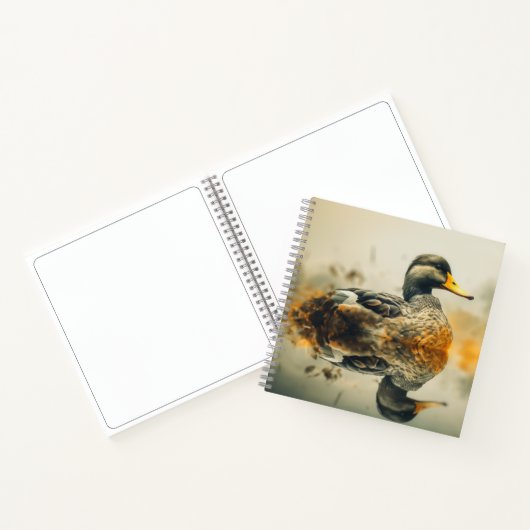 Sketchbook - Ente in Tan001 Notizblock (Innenseite)