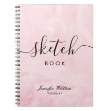 Sketchbook-Geschenk für sie mit Individuelle Name-