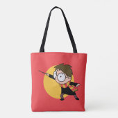 Sketchbook HARRY POTTER™ Casting Spell Tasche (Rückseite)