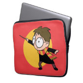 Sketchbook HARRY POTTER™ Casting Zauber Laptopschutzhülle (Vorderseite Links)