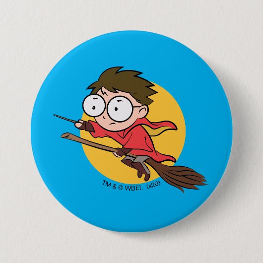 Sketchbook HARRY POTTER™ Playing QUIDDITCH™ Button (Vorderseite)