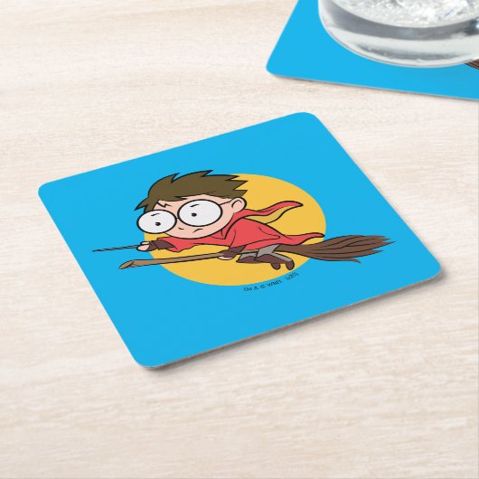 Sketchbook HARRY POTTER™ QUIDDITCH™ Rechteckiger Pappuntersetzer (angewinkelt)