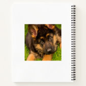 Sketchbook-Hunde-Foto-Skript Notizblock (Rückseite)