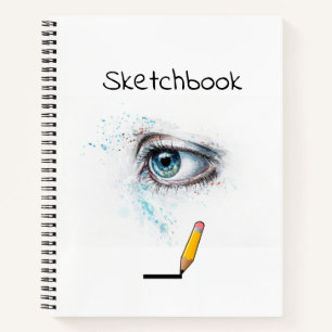 Sketchbook: Leere Seiten, 8,5 x 11 Zoll, Ske Notizblock