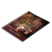 Sketchbook mit Ihrem Namen Notizblock (Linke Seite)