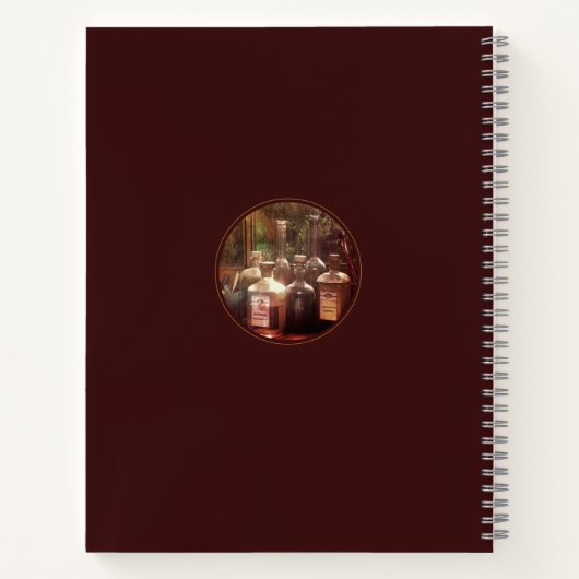 Sketchbook mit Ihrem Namen oder einem anderen Text Notizblock (Rückseite)