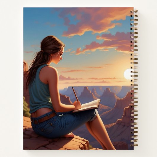 Sketchbook Notebook-Reisejournal Notizblock (Rückseite)