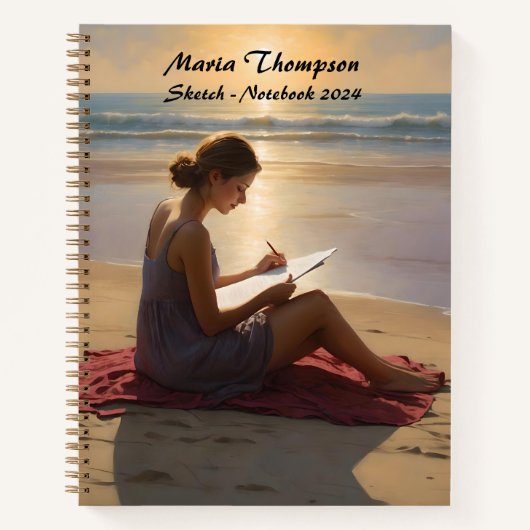 Sketchbook Notebook-Reisejournal Notizblock (Vorderseite)