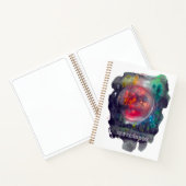 Sketchbook Red Planet Space Modern Notizblock (Innenseite)