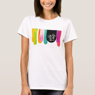 Sketchbook Skool Tropfenparade T-Shirt