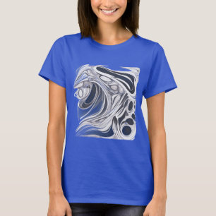 Sketchbook Style Design - HandGezeichnet Schwarz & T-Shirt